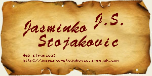 Jasminko Stojaković vizit kartica
